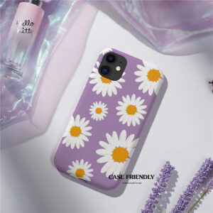 Daisy flowers purple case