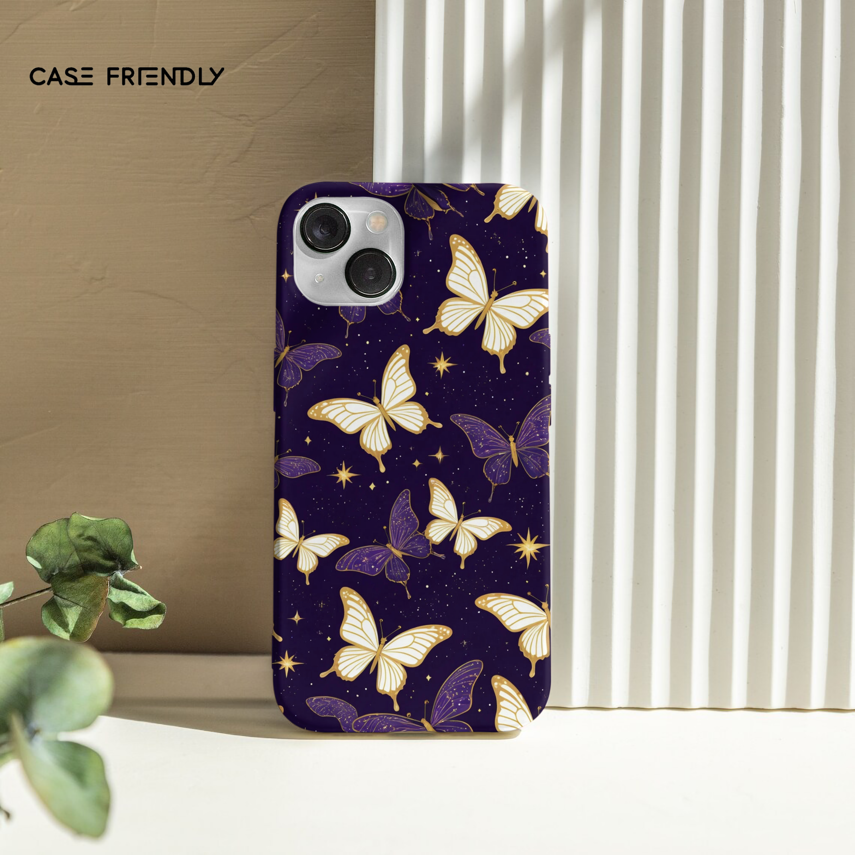 Butterfly Purple Elegance Phone case
