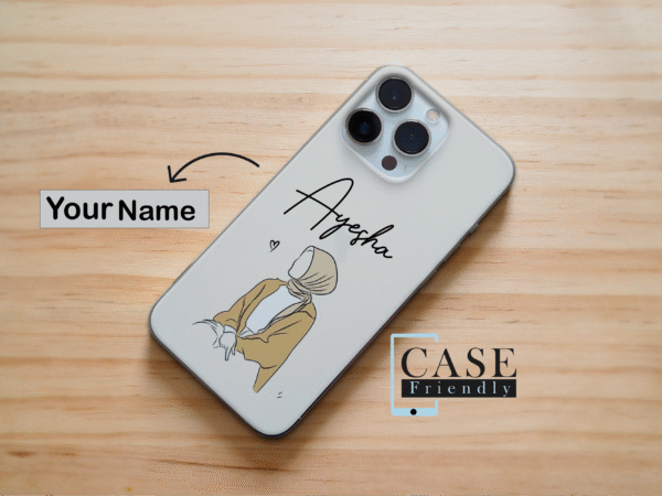 Customize Name Case With Illustation
