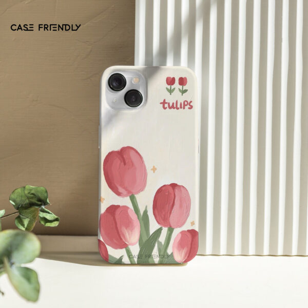 Aesthetic Tulip Floral Case